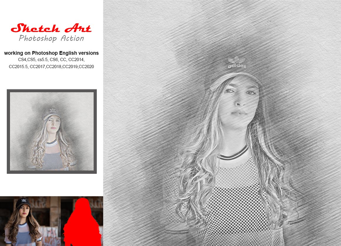 [Creativemarket] Sketch Art Photoshop Action (2020_0.jpg
